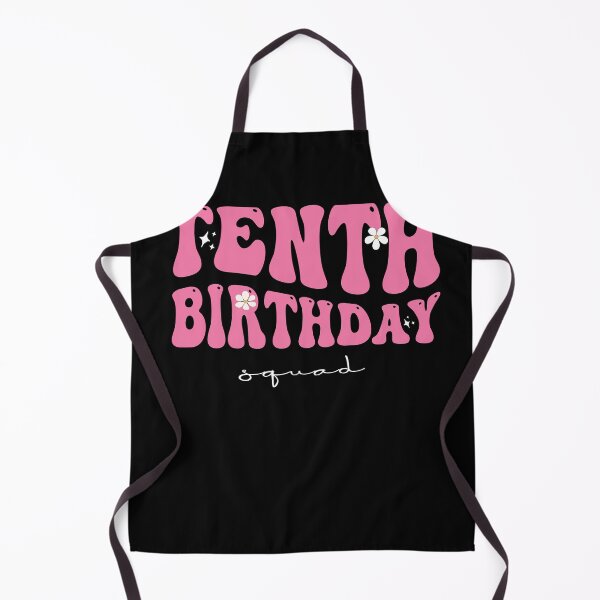 Item preview, 10 Years Old Bday Boy Girl Retro Groovy 10th Birthday Squad designed and sold by JoshBulky.