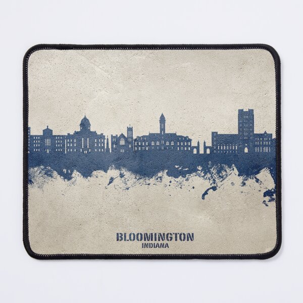 Item preview, Bloomington Indiana Skyline designed and sold by ArtPrints.
