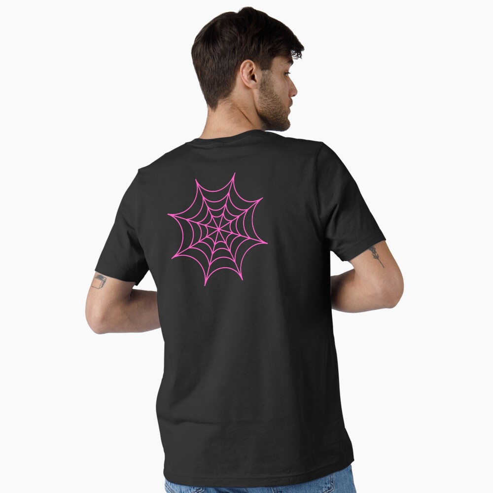 Pink spider ghost web, spider pink web, pink spidey, grl pwr, Halloween web Photographic Print