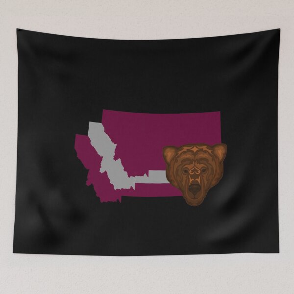 Item preview, Montana Border, Grizzlies designed and sold by LatterDaze.
