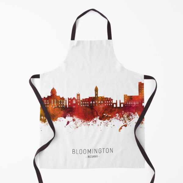 Item preview, Bloomington Indiana Skyline designed and sold by ArtPrints.