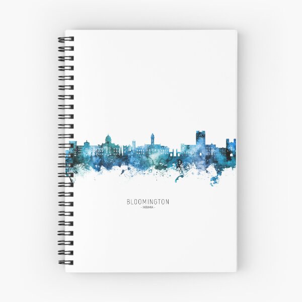 Item preview, Bloomington Indiana Skyline designed and sold by ArtPrints.