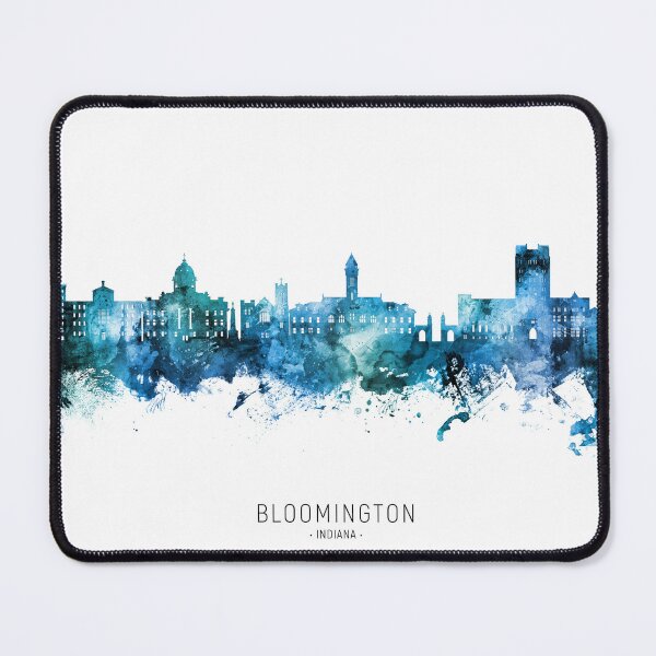Item preview, Bloomington Indiana Skyline designed and sold by ArtPrints.