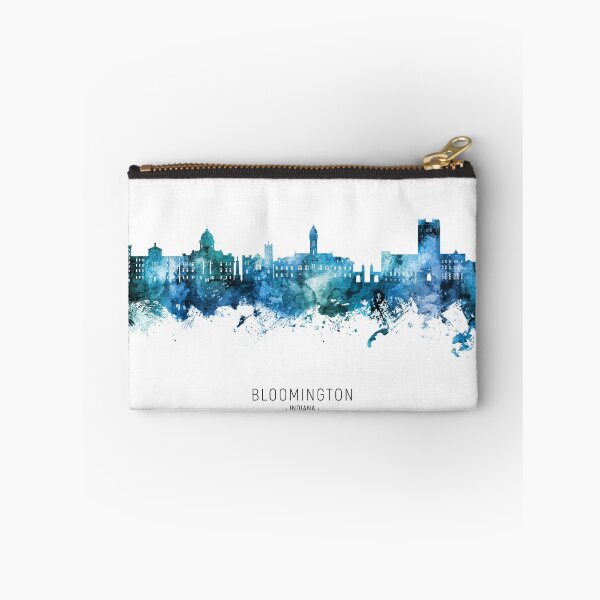 Item preview, Bloomington Indiana Skyline designed and sold by ArtPrints.