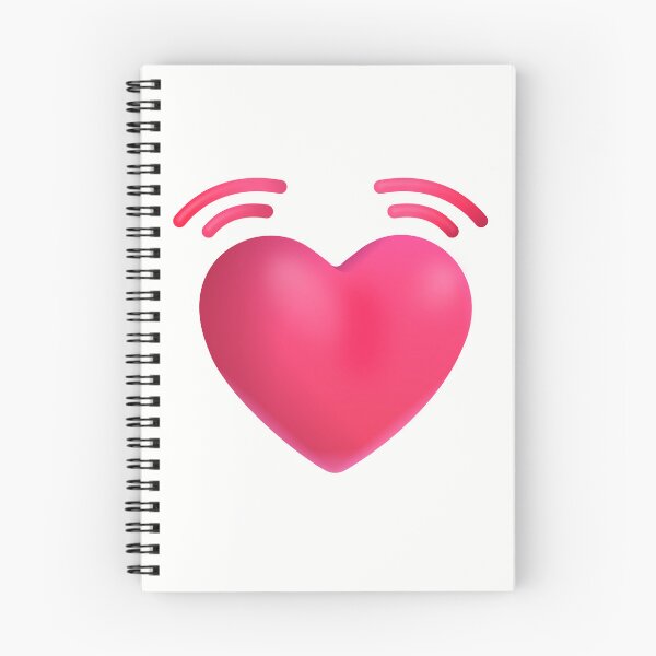 Item preview, Beating heart emoji - optimized designed and sold by abroadDesigns.
