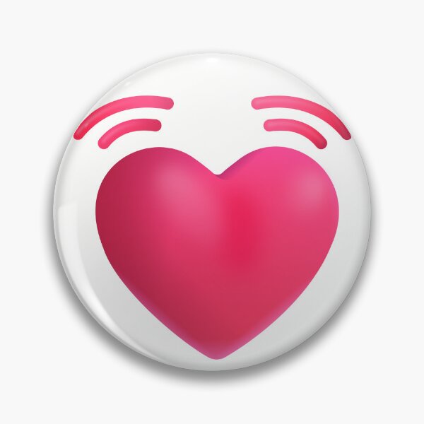 Item preview, Beating heart emoji - optimized designed and sold by abroadDesigns.