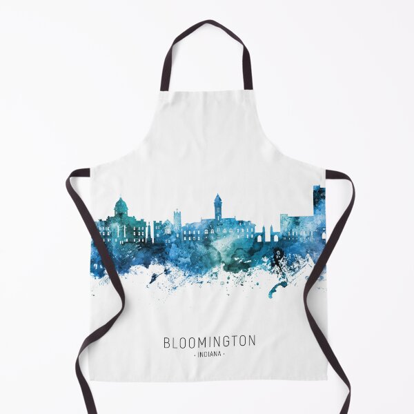 Item preview, Bloomington Indiana Skyline designed and sold by ArtPrints.