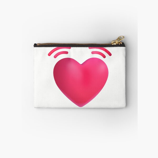 Item preview, Beating heart emoji - optimized designed and sold by abroadDesigns.