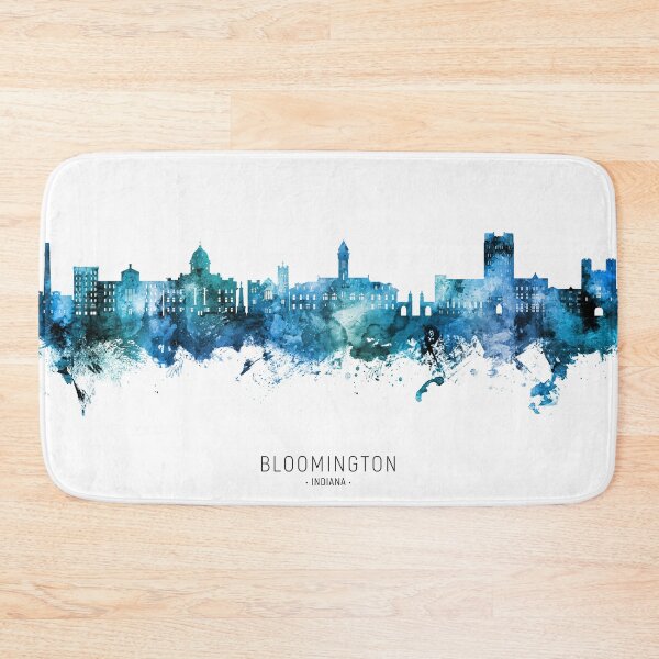 Item preview, Bloomington Indiana Skyline designed and sold by ArtPrints.