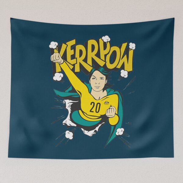 Item preview, Kerrpow Woman Football  designed and sold by HouseofCelt.