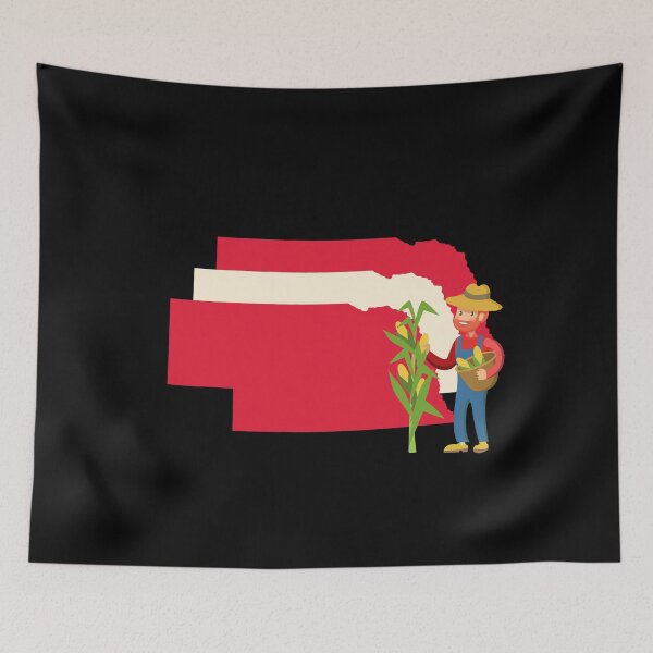 Item preview, Nebraska Border, Cornhuskers designed and sold by LatterDaze.