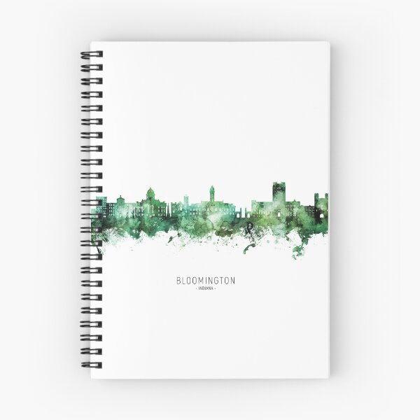 Item preview, Bloomington Indiana Skyline designed and sold by ArtPrints.