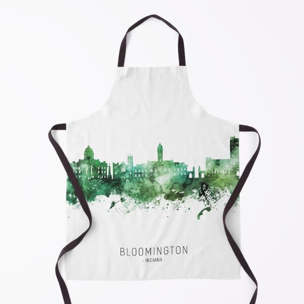 Item preview, Bloomington Indiana Skyline designed and sold by ArtPrints.