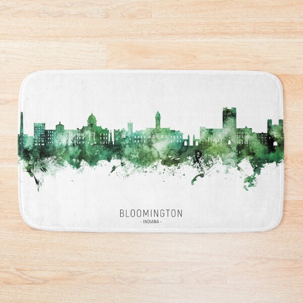 Item preview, Bloomington Indiana Skyline designed and sold by ArtPrints.