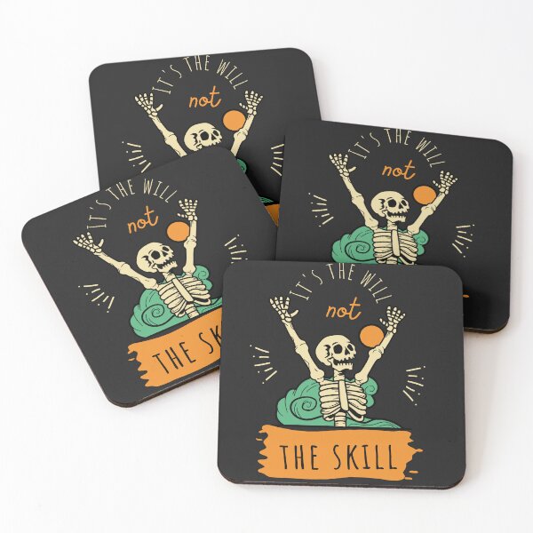 Item preview, It's the will not the skill - an inspirational quote featuring halloween designed and sold by Best-Designers.