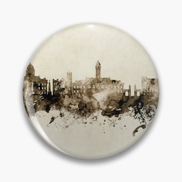Artikelvorschau, Bloomington Indiana Skyline entworfen und verkauft von ArtPrints.