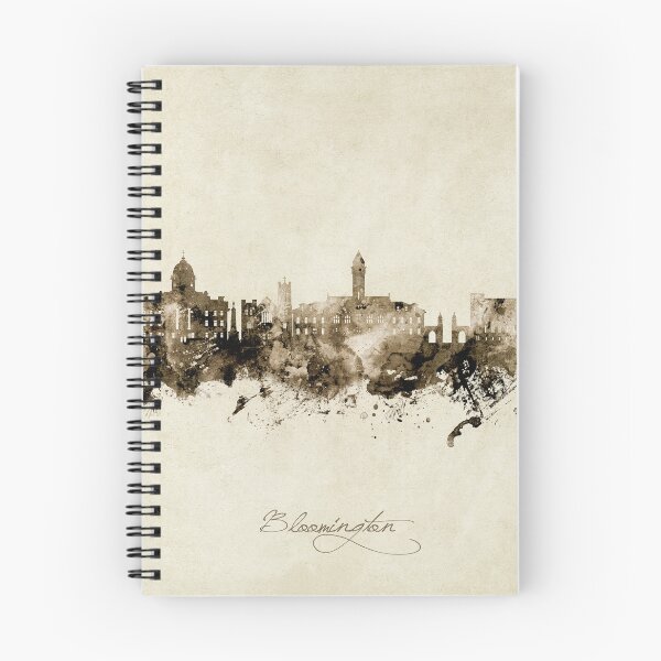 Item preview, Bloomington Indiana Skyline designed and sold by ArtPrints.