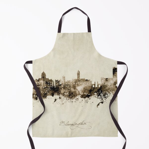 Item preview, Bloomington Indiana Skyline designed and sold by ArtPrints.