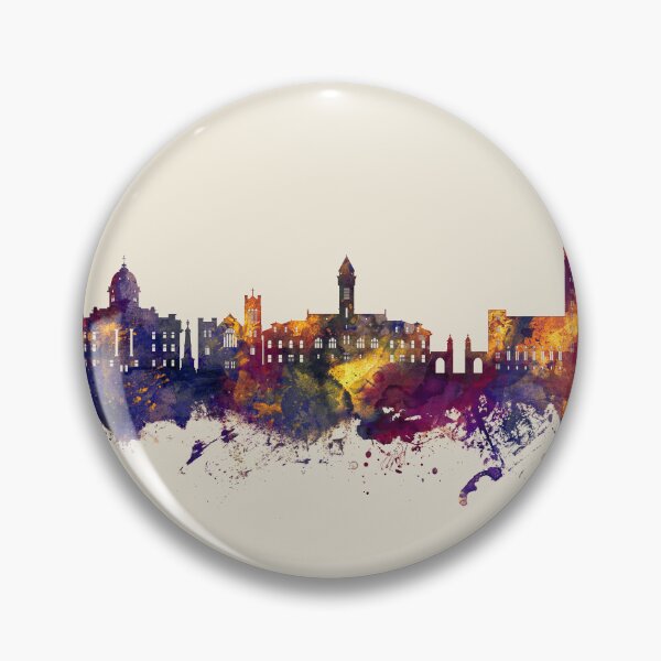 Item preview, Bloomington Indiana Skyline designed and sold by ArtPrints.