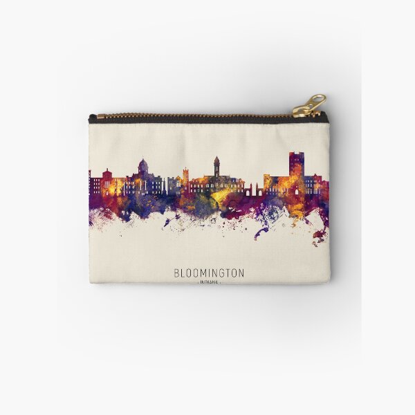 Item preview, Bloomington Indiana Skyline designed and sold by ArtPrints.