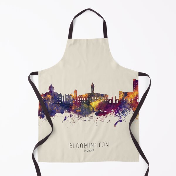 Item preview, Bloomington Indiana Skyline designed and sold by ArtPrints.