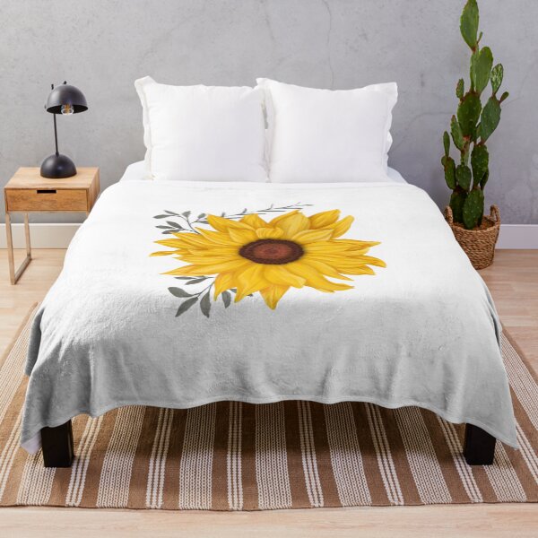 Item preview, Little Sunflowers | sunflower art | winter sunshine designed and sold by ZqkDesign.
