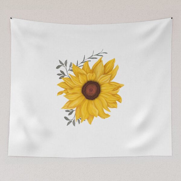 Item preview, Little Sunflowers | sunflower art | winter sunshine designed and sold by ZqkDesign.