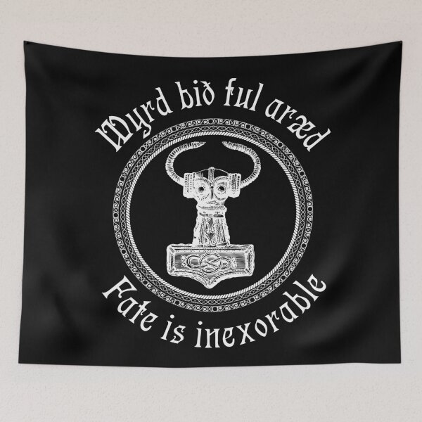 Item preview, Viking Germanic Fate Is Inexorable - Thor Hammer Mjolnir Shirt  designed and sold by stearman.