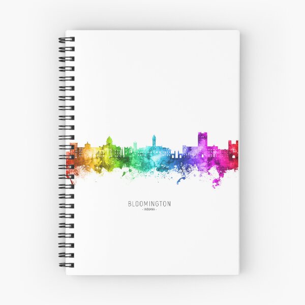 Item preview, Bloomington Indiana Skyline designed and sold by ArtPrints.