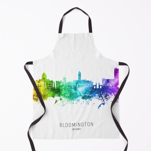 Item preview, Bloomington Indiana Skyline designed and sold by ArtPrints.