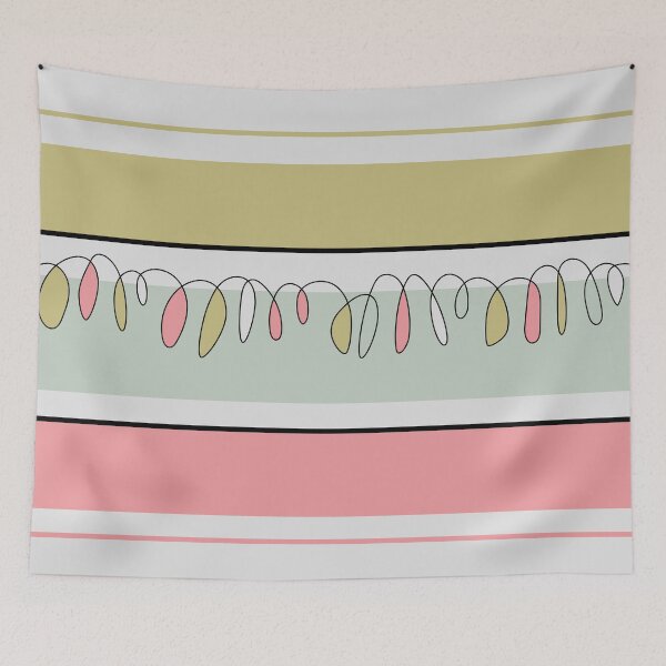 Item preview, Abstract Organic Art Green Pink designed and sold by BeatrisVeres.