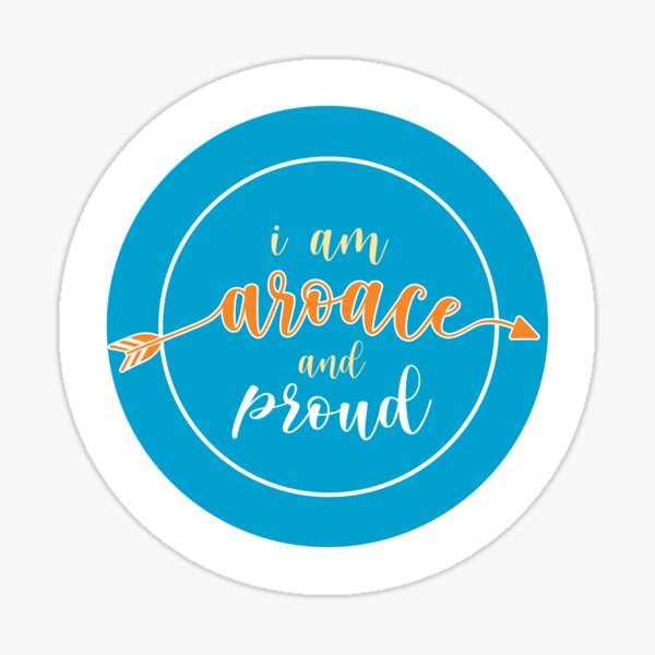 Aroace and Proud Design Sticker