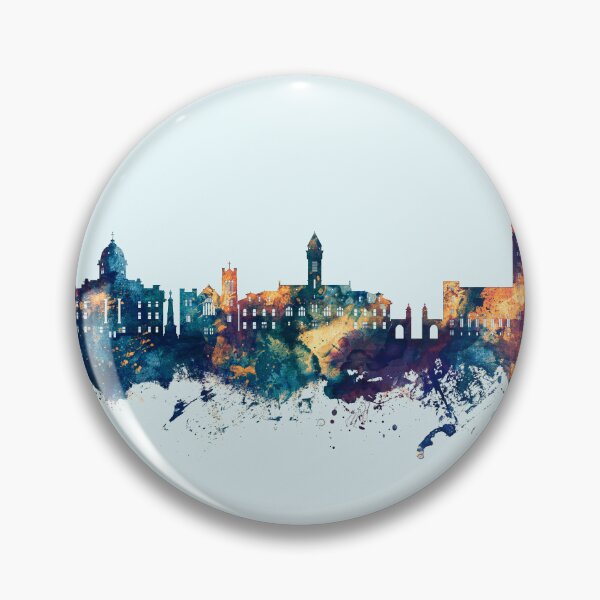 Artikelvorschau, Bloomington Indiana Skyline entworfen und verkauft von ArtPrints.