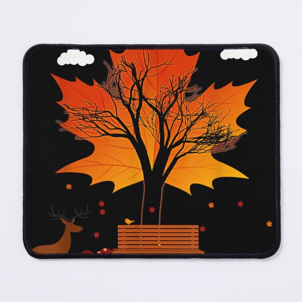 Item preview, Maple Leaf Autumn Tree Orange Fall Season Leave designed and sold by JanaeStottle.