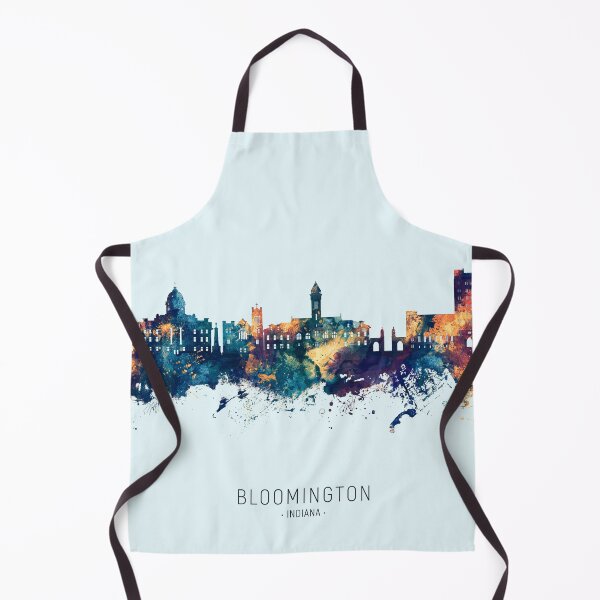 Item preview, Bloomington Indiana Skyline designed and sold by ArtPrints.