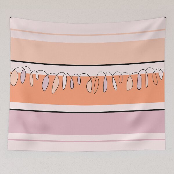 Item preview, Abstract Organic Art Orange Purple designed and sold by BeatrisVeres.