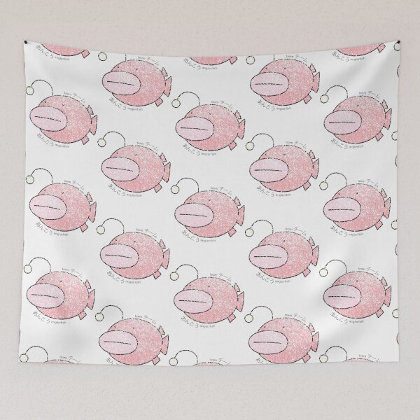 Item preview, Flaky Team Angler Fish   designed and sold by AmyyyStudio.