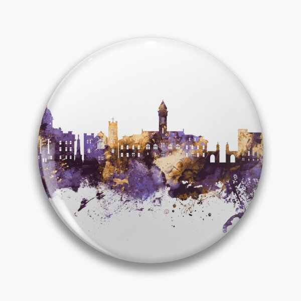 Artikelvorschau, Bloomington Indiana Skyline entworfen und verkauft von ArtPrints.