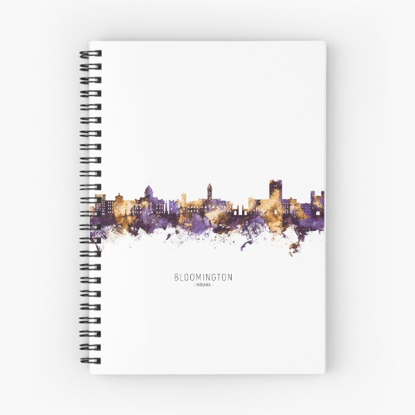 Item preview, Bloomington Indiana Skyline designed and sold by ArtPrints.