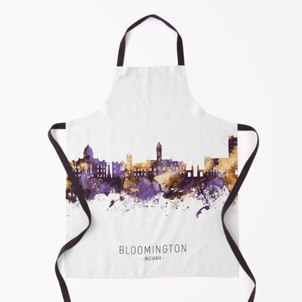 Item preview, Bloomington Indiana Skyline designed and sold by ArtPrints.
