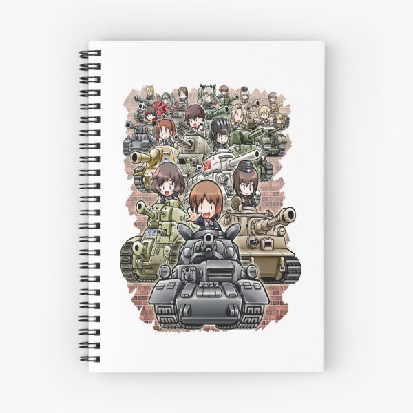 Artikelvorschau, Mädchen und Panzer entworfen und verkauft von AmyyyStudio.