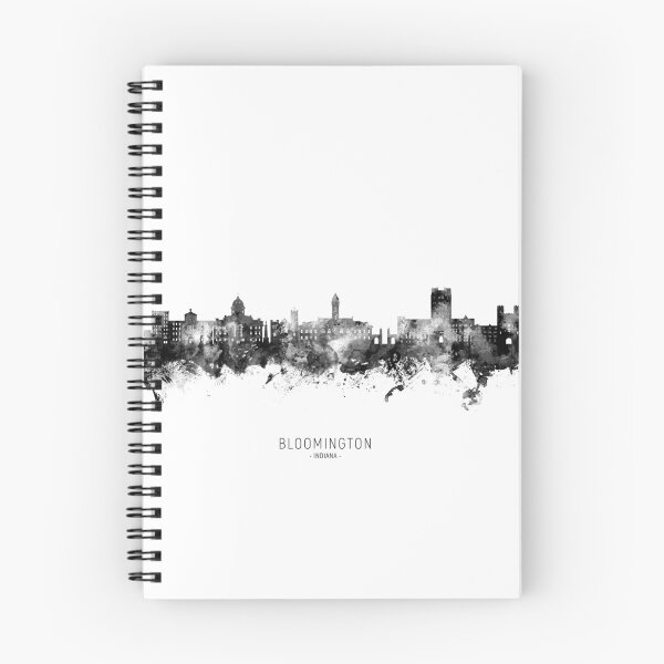 Item preview, Bloomington Indiana Skyline designed and sold by ArtPrints.