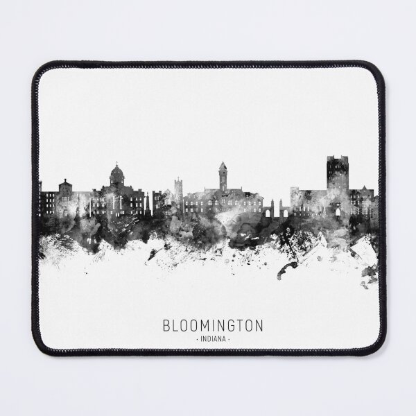 Item preview, Bloomington Indiana Skyline designed and sold by ArtPrints.