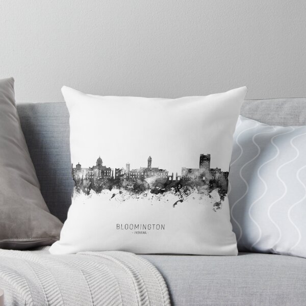 Item preview, Bloomington Indiana Skyline designed and sold by ArtPrints.