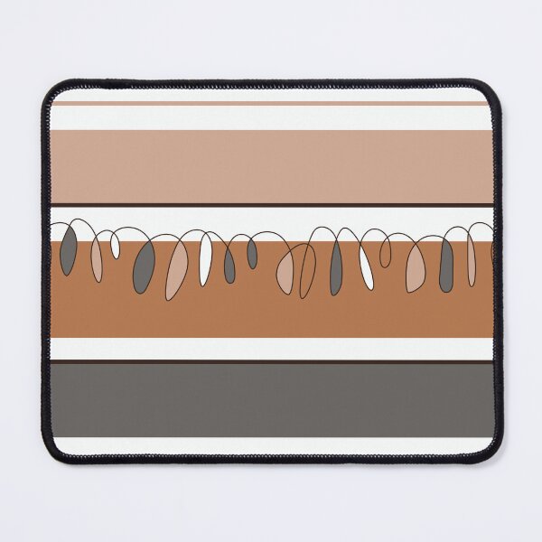 Item preview, Abstract Organic Art Gray Brown designed and sold by BeatrisVeres.