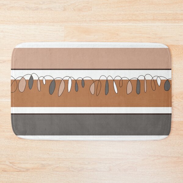 Item preview, Abstract Organic Art Gray Brown designed and sold by BeatrisVeres.