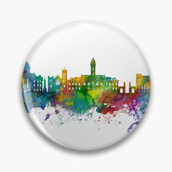 Artikelvorschau, Bloomington Indiana Skyline entworfen und verkauft von ArtPrints.