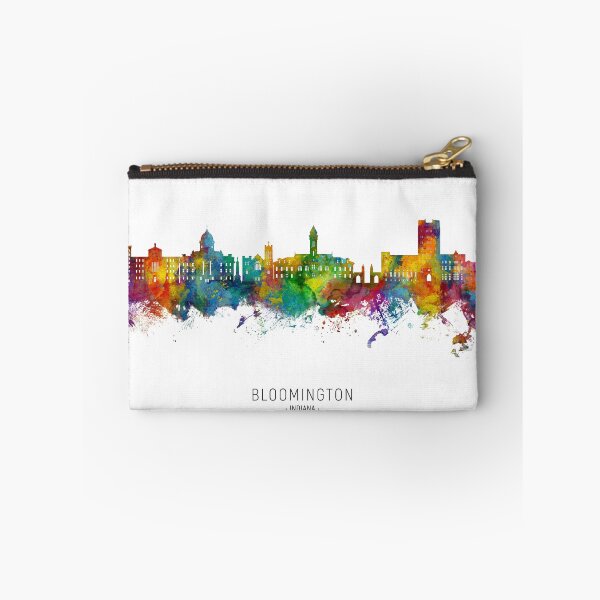 Item preview, Bloomington Indiana Skyline designed and sold by ArtPrints.