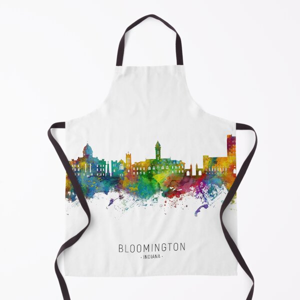 Item preview, Bloomington Indiana Skyline designed and sold by ArtPrints.