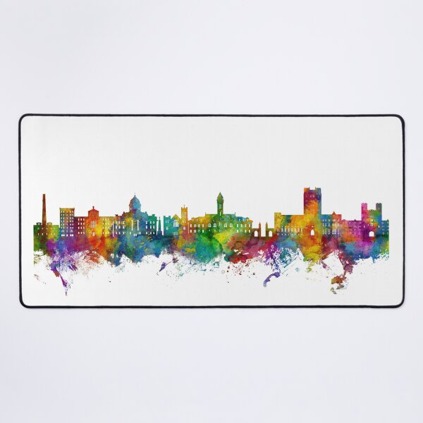 Item preview, Bloomington Indiana Skyline designed and sold by ArtPrints.